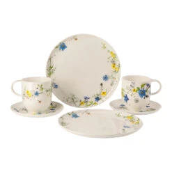 Rosenthal Set 6 Pcs. With Mugs And Coupe Plates