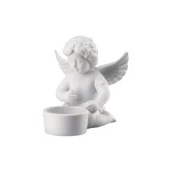 Rosenthal Angel With Floral Wreath